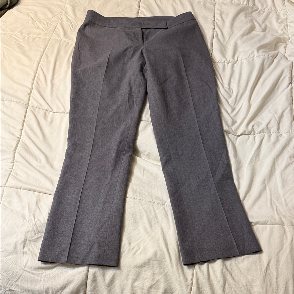 Gray Dress Pants petite 10p
